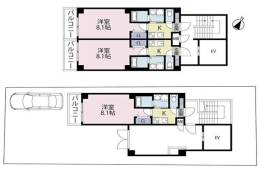 ルミエナ東三国間取り図面