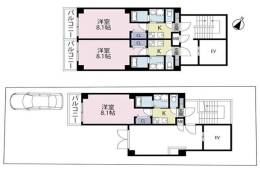 ルミエナ東三国間取り図面