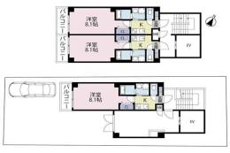 ルミエナ東三国間取り図面