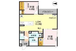 TORISIA千里丘Ⅱ間取り図面