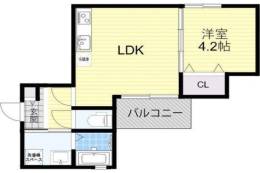 Gracias Court千里丘(グラシアスコート)間取り図面