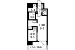ソルテラスUMEDA　NORTH間取り図面