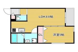 セレニティ豊川Ⅲ間取り図面