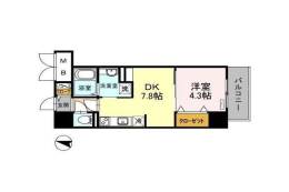 ザ　カーム間取り図面