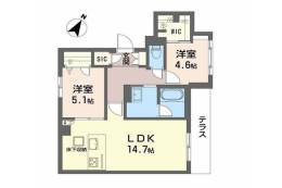 シャーメゾン ヴィア レクタ間取り図面