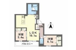 シャーメゾン清華間取り図面
