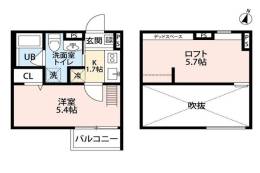 Studio MARMS AIKAWA（スタジオ マームス アイカワ）間取り図面