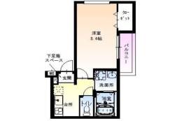 フジパレス井高野駅西Ⅰ番館間取り図面