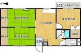 西町ロイヤルマンション間取り図面