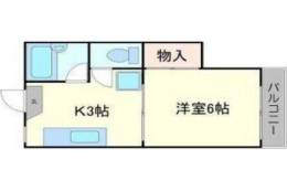 ナオミハイツ3間取り図面