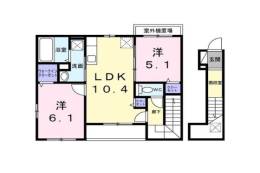 プラム江坂間取り図面