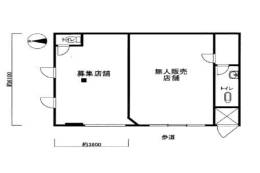 鮎川店舗間取り図面