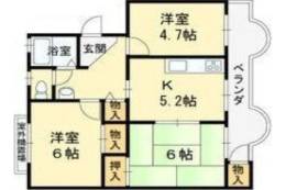 メゾン高槻２号棟間取り図面