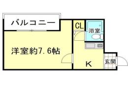 ロイヤル摂津Ｄ棟間取り図面