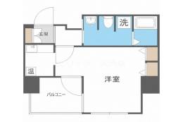 パウゼ東天満間取り図面