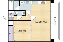 カスターニャ三国本町間取り図面