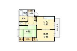 ミナセリバーハイツⅠ間取り図面