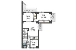 コート北千里A棟間取り図面