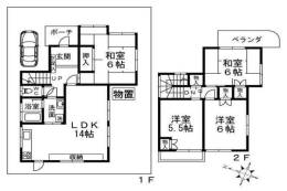 貸家間取り図面