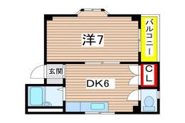クレイテルハイツ間取り図面