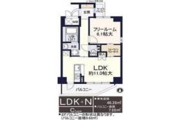 レシェンテ西梅田間取り図面