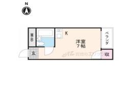 フォンティーヌ高槻I間取り図面
