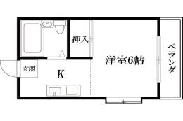 摂津コーポ間取り図面
