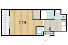 マンションＫＵＲＯＳＥ間取り図面