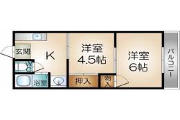 田畑マンションA棟間取り図面
