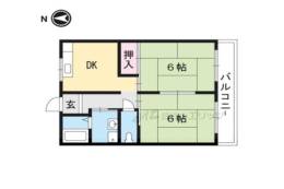 水尾グリーンハイツＣ棟間取り図面