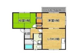 タウニー阪井間取り図面