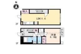 ジェンティーレ高槻間取り図面