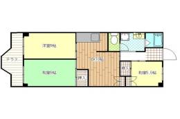 ヴィラ貴瀬2号館間取り図面