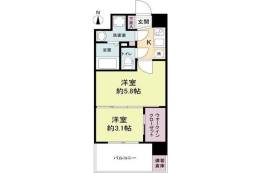 セレニテ江坂ルフレ間取り図面