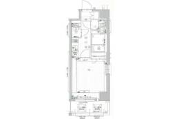エスリード江坂垂水町間取り図面