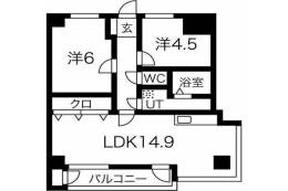 千里ニチゴマンション間取り図面