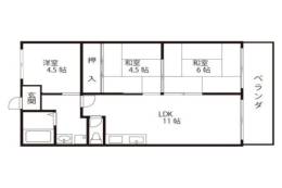 フローラハイツ高槻間取り図面