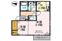 リンデンバウム　Ｄ棟間取り図面