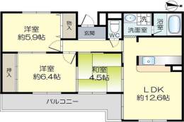 アーバンビレッジ香花園間取り図面