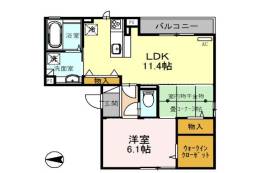 ルネ舟木I間取り図面