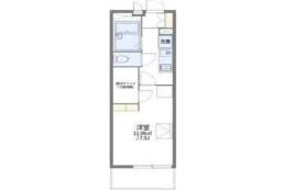 レオパレス見付山間取り図面