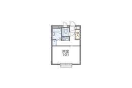 レオパレスメリッサ間取り図面