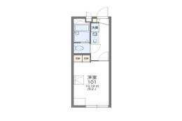 レオパレスパレス千里Ｂ間取り図面