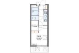 レオパレスクロスロード岸部間取り図面