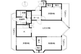 第２コーポタカイ間取り図面