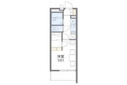 レオパレス南高浜間取り図面