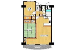 南茨木駅前ハイタウンC棟1102号室間取り図面