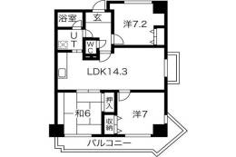 プランドール桃山間取り図面