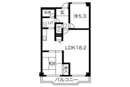 葛上マンション間取り図面