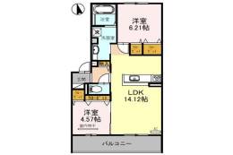 PALACE WEST千里丘　Ａ棟間取り図面
